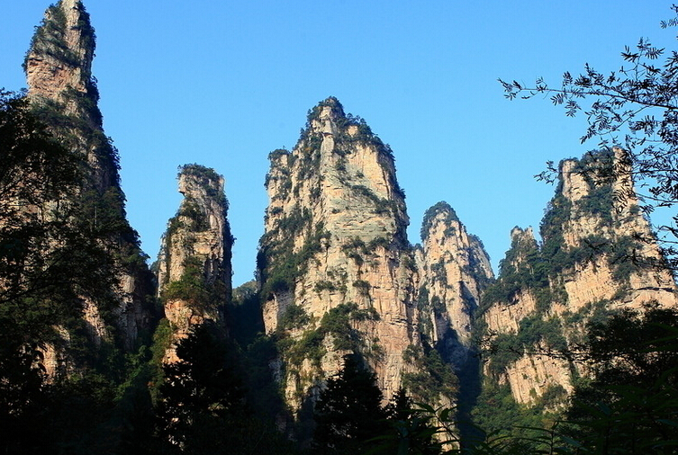 黃石寨五指峰